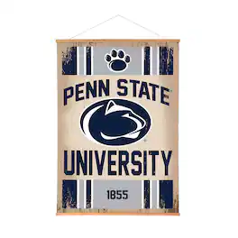 Evergreen Enterprises - Penn State Nittany Lions 36" x 54" Large Canvas Wall Art Tapestry with Wood Frame - Multicolor