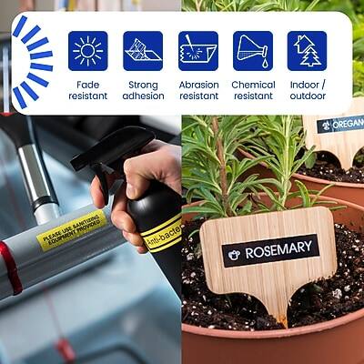 Fade resistant  
Strong adhesion  
Abrasion resistant  
Chemical resistant  
Indoor/outdoor  

Please use provided equipment  
Anti-bacterial  

OREGANO  
ROSEMARY