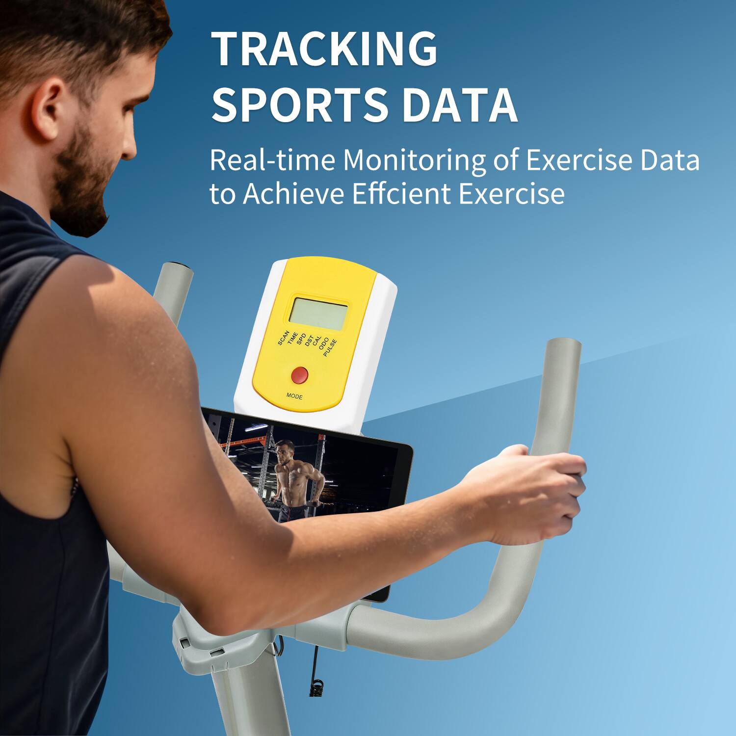TRACKING SPORTS DATA  
Real-time Monitoring of Exercise Data to Achieve Efficient Exercise