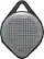 Front. iHome - IBT15 Portable Bluetooth Speaker - Black.