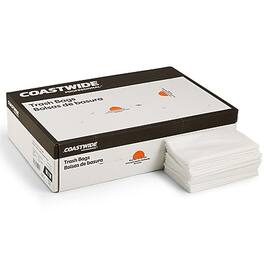 Coastwide Professional - 20-30 Gallon Trash Bag, 30" x 36", Low Density, 0.9 mil, 200 Bags/Box - White