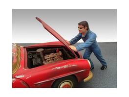 Mechanic Ken Figurine for 1/18 Scale Models by American Diorama - Multi