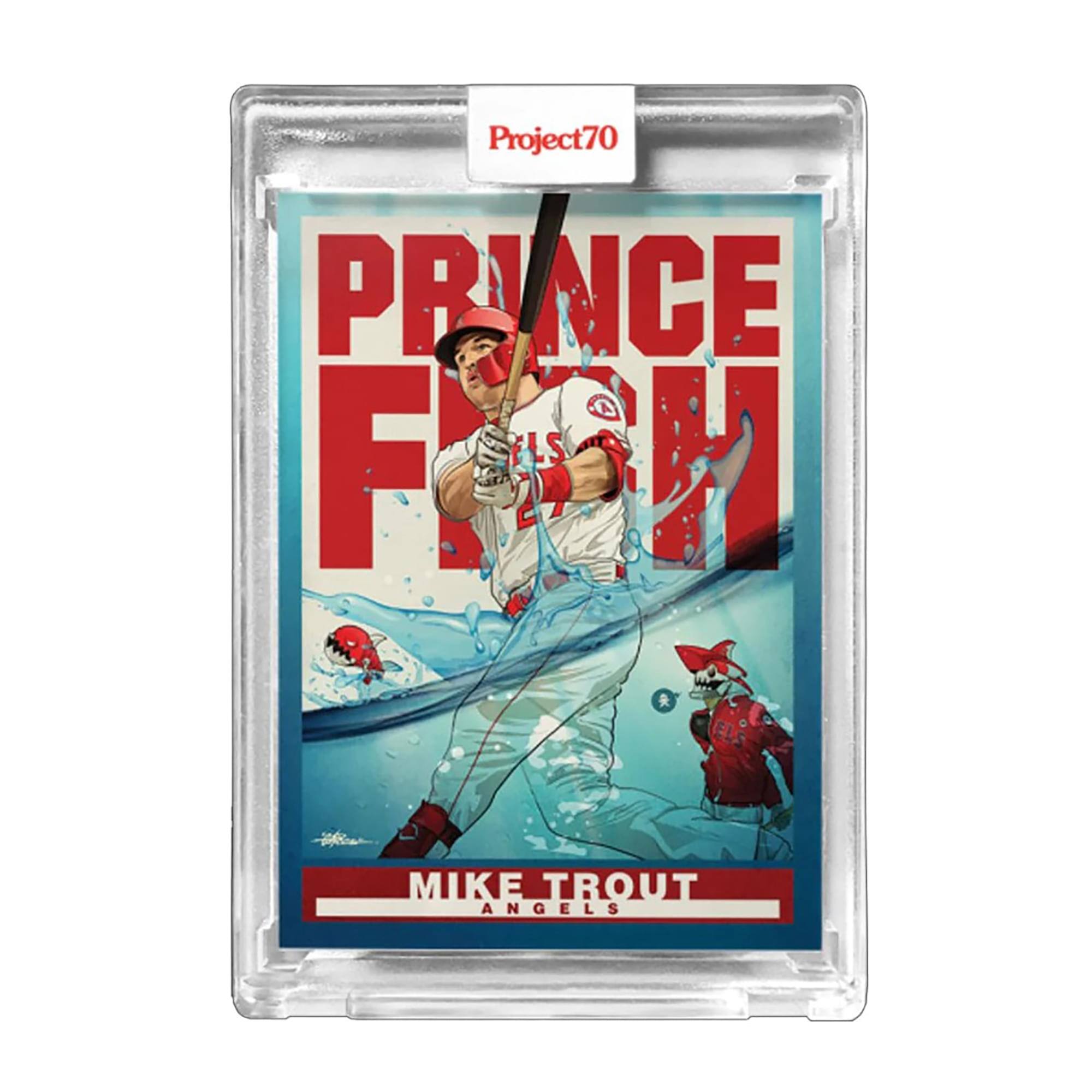 MLB Topps Project70 Card 290 | 1998 Mike Trout by Quiccs - Red