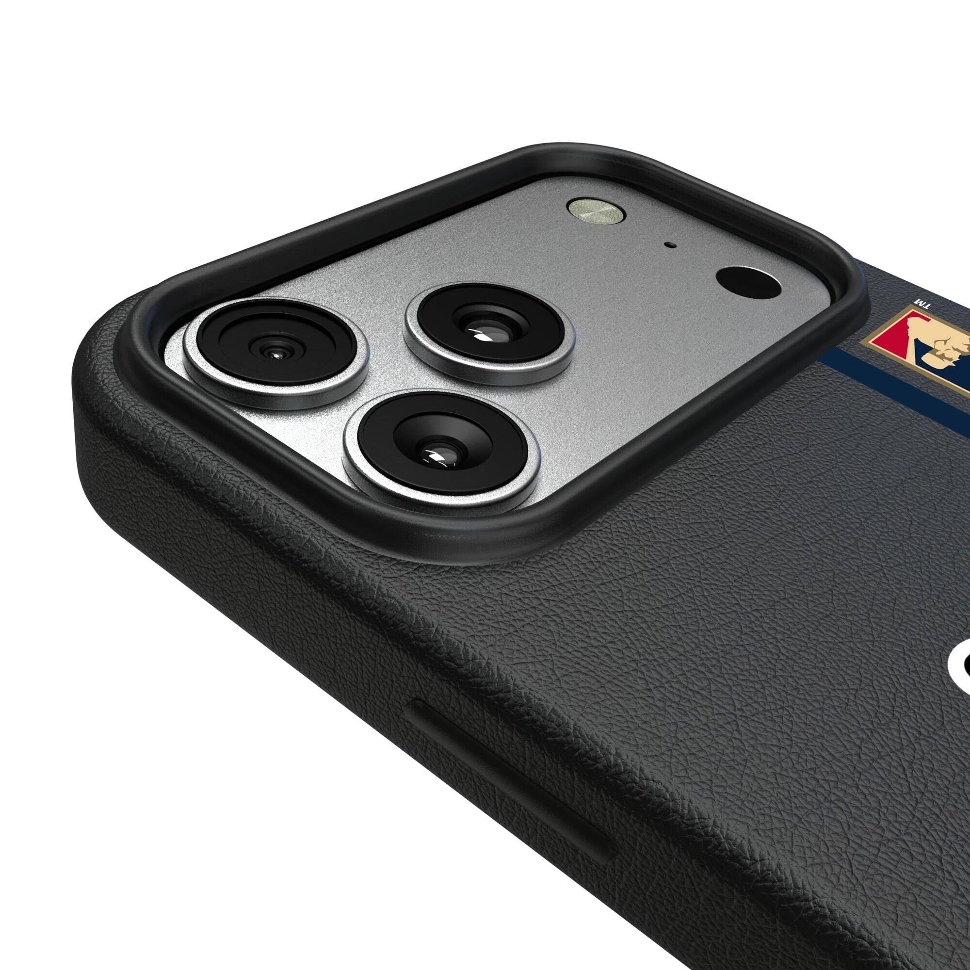 Alt View 2. Keyscaper - Chicago Cubs 1914 Logo iPhone Magnetic Bump Case - 15 - Black.