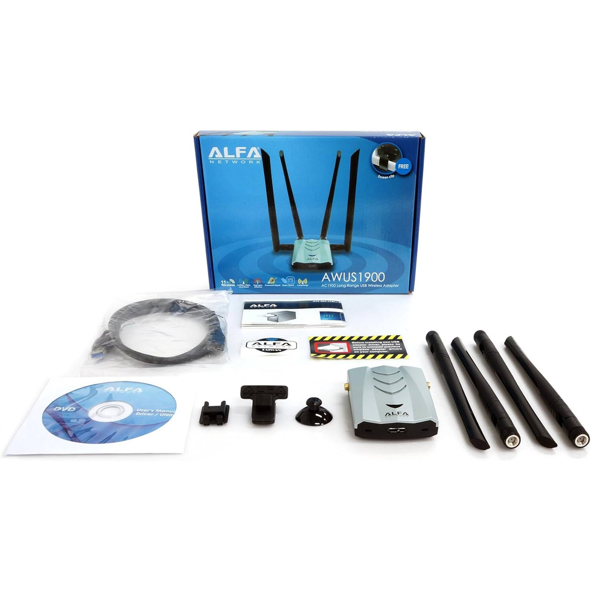 ALFA NETWORK AWUS1900 - 19% - h  -  ALFA DVD