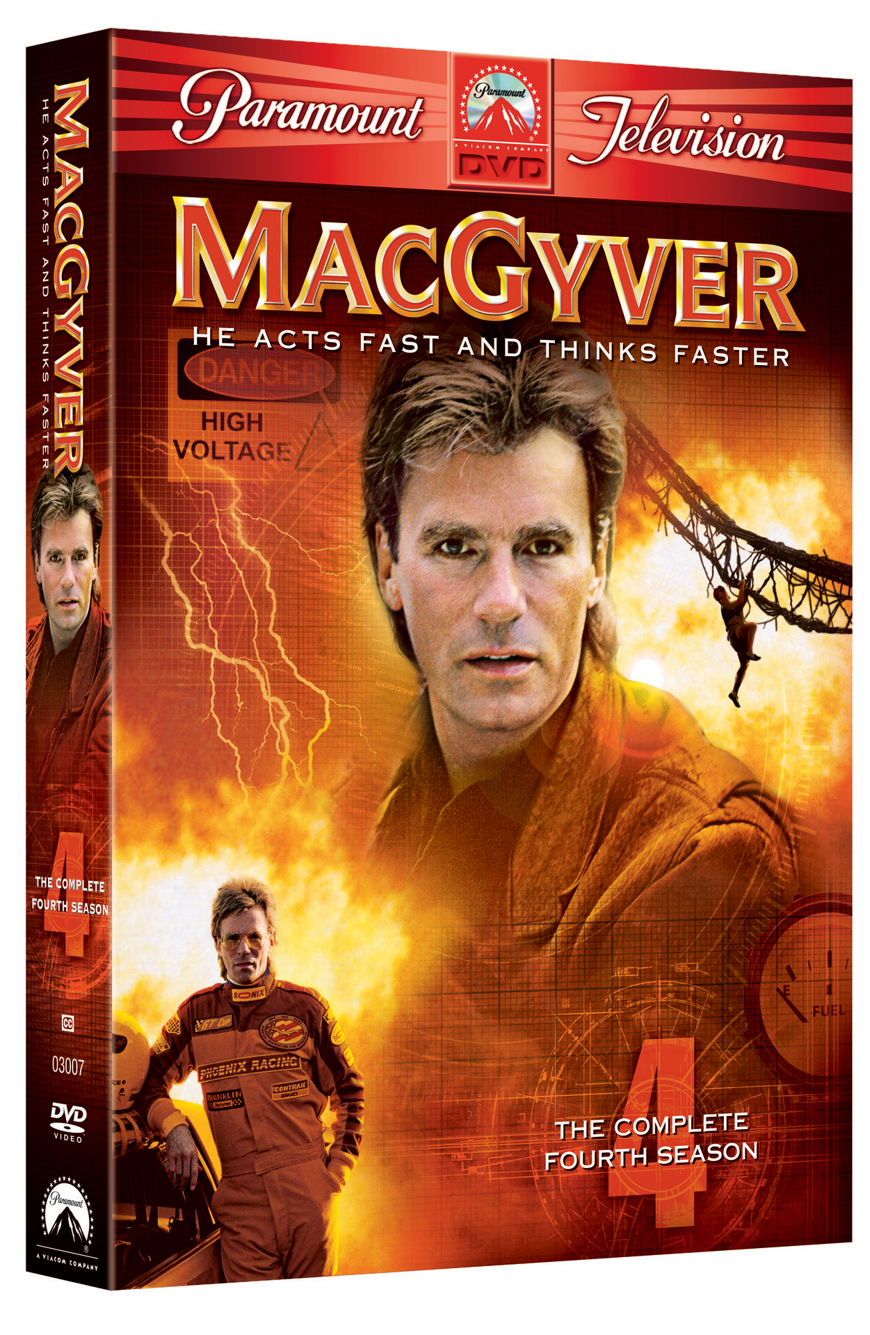 Best Buy: MacGyver: The Complete Fourth Season [5 Discs] [DVD]