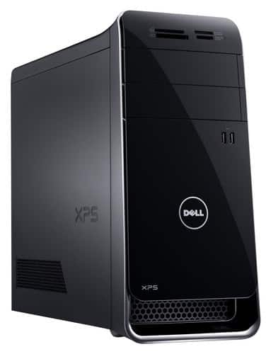 Dell - XPS Desktop - Intel Core i7 - 32GB Memory - 3TB Hard Drive + 256GB Solid State Drive - Black-Front_Standard 