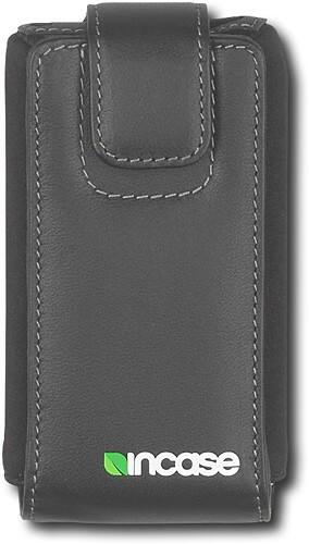 Front Standard. Incase - Leather Folio Case for Apple® iPod™ - Black.