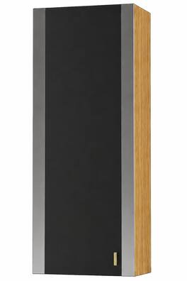 AGA - 12W x 48H x 13D Upper Cabinet - LH - Oak - Black