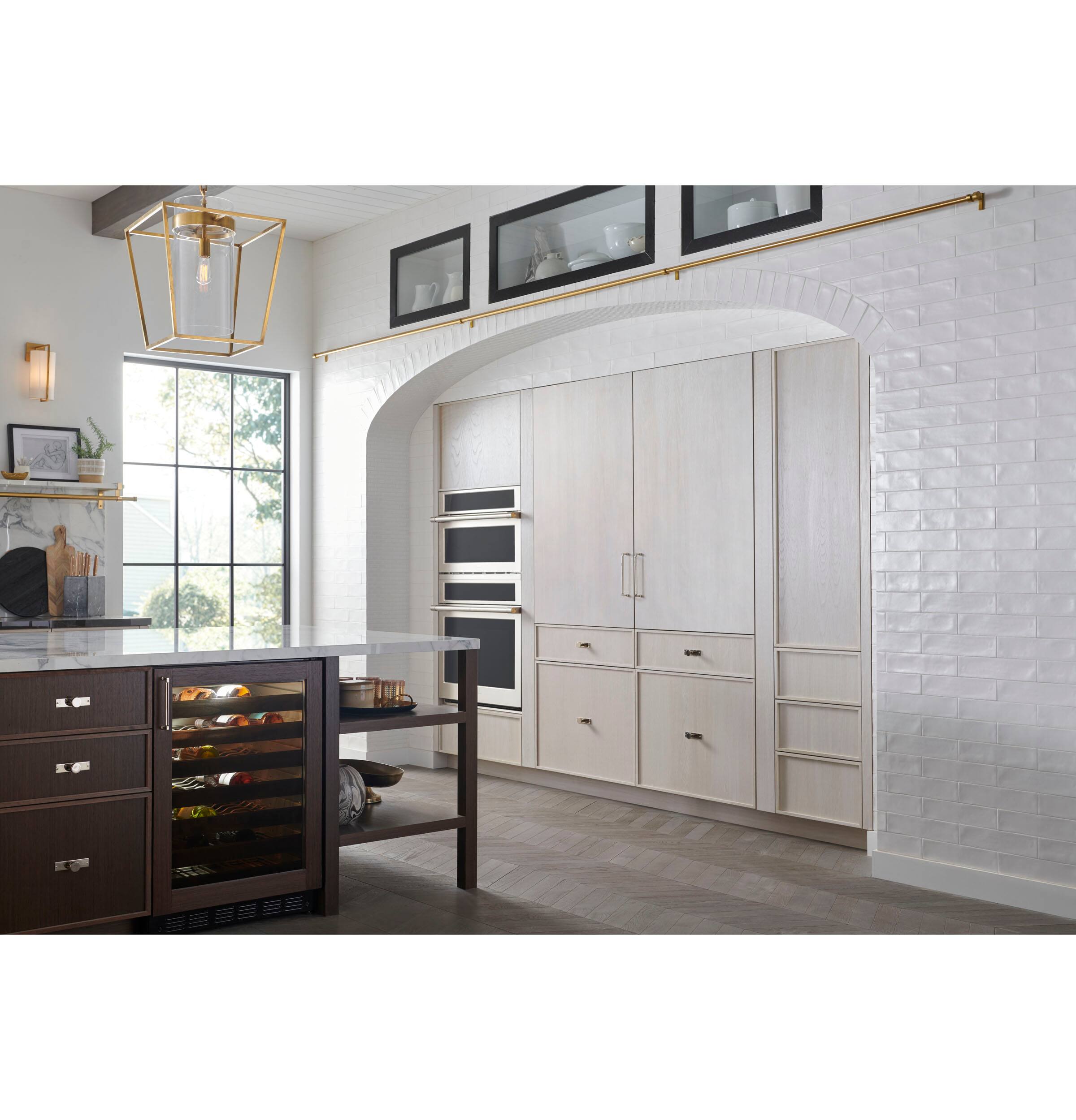 Alt View 27. Monogram - 14.6 Cu. Ft. Bottom Freezer Built-In Refrigerator with Dual Refrigeration System - Stainless Steel.