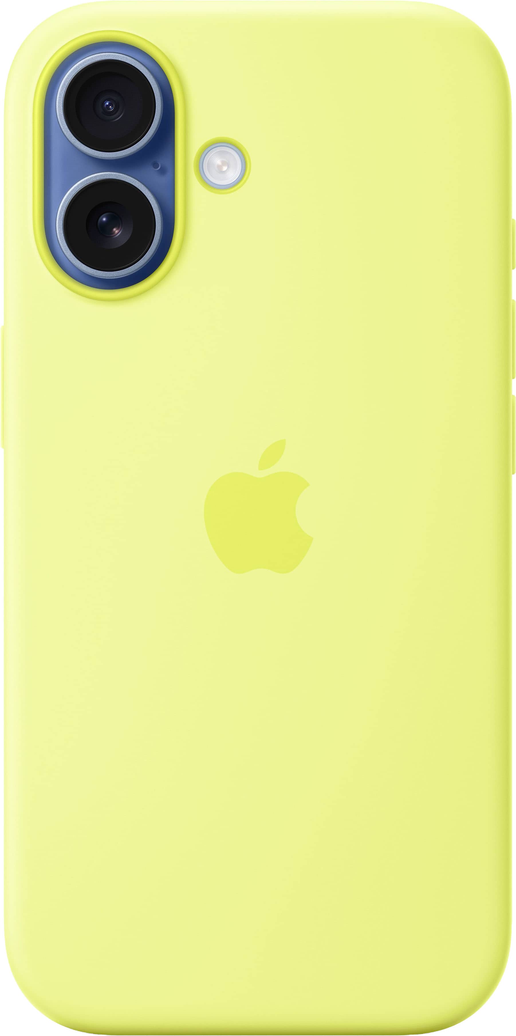 Alt View 2. Apple - iPhone 17 Silicone Case with MagSafe - Neon Yellow.
