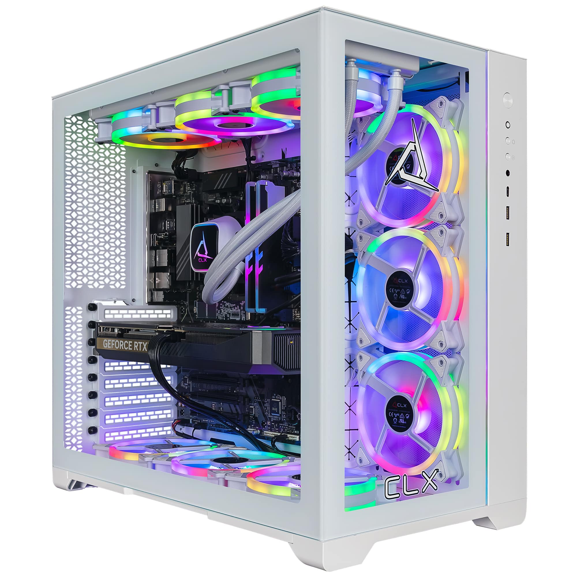 CLX SET Gaming Desktop AMD Ryzen 7 7800X3D 64GB DDR5 5600