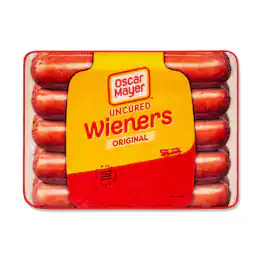 Toynk - Oscar Mayer Jumbo Hot Dogs Fleece Throw Blanket | 45 x 60 Inches - Red