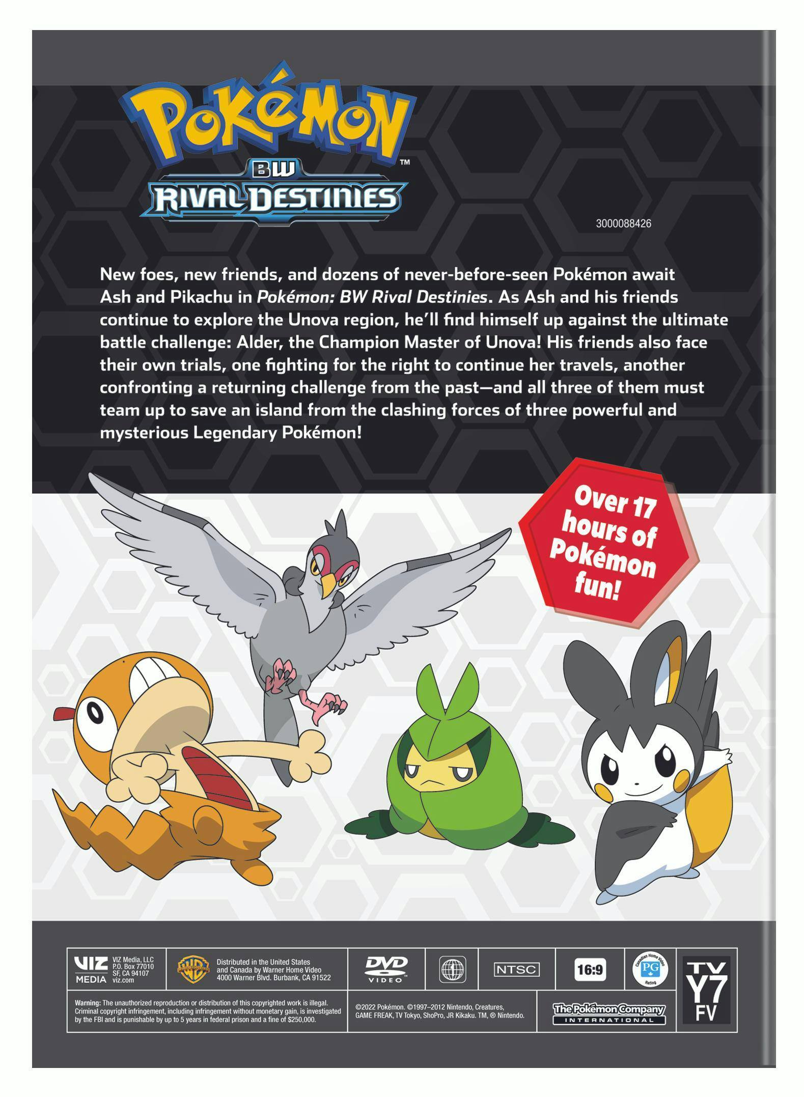 Angle. Pokémon: Black & White Rival Destinies - Complete Season (Box Set) [DVD].
