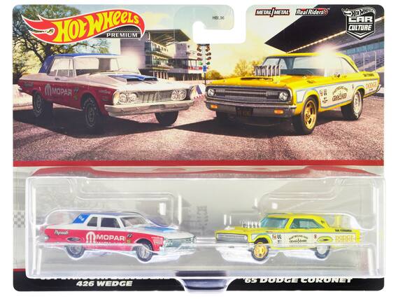 HOT WHEELS PREMIUM HBL96 - METAL METAL | METAL METAL
Real Riders: HOT WHEELS CAR CULTURE
P MOPAR VG GOOn T IR KING
EASTBOUND AND CROWNED
L DODGE H/ NEt Plymoalf MOPAR O - dm d C F BASTBOUND ARD aooim CO SA HEONARO
DODGE DODCK GE 426 WEDGE 65 DODGE CORONET