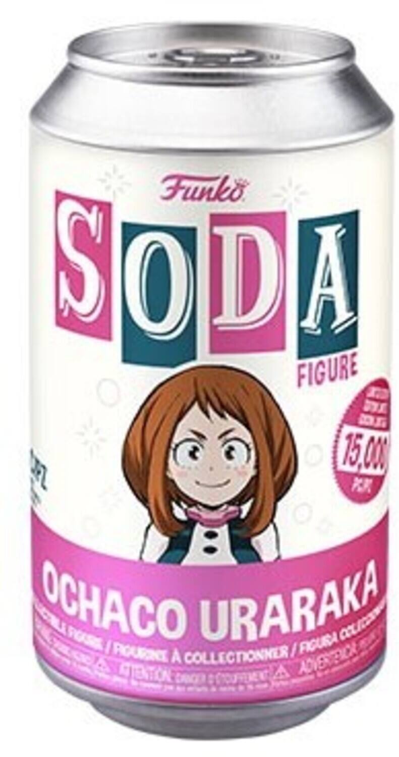 Funko SODA FIGURE 15,000 e OCHACO URARAKA / FIGURA COLLECTIONNER / FIGURA COLICIONER / ADVERTENCIA / ATENTION A