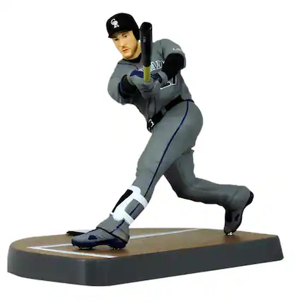 Front. MLB - MLB Colorado Rockies 6 Inch Figure | Trevor Story - Blue.