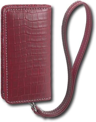 Front Standard. Init™ - Folio Case for Apple® iPod™ nano - Red.