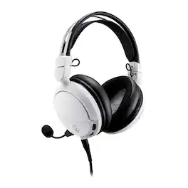 Audio-Technica - ATH-GL3 High-Fidelity Closed-Back Gaming Headset (White)