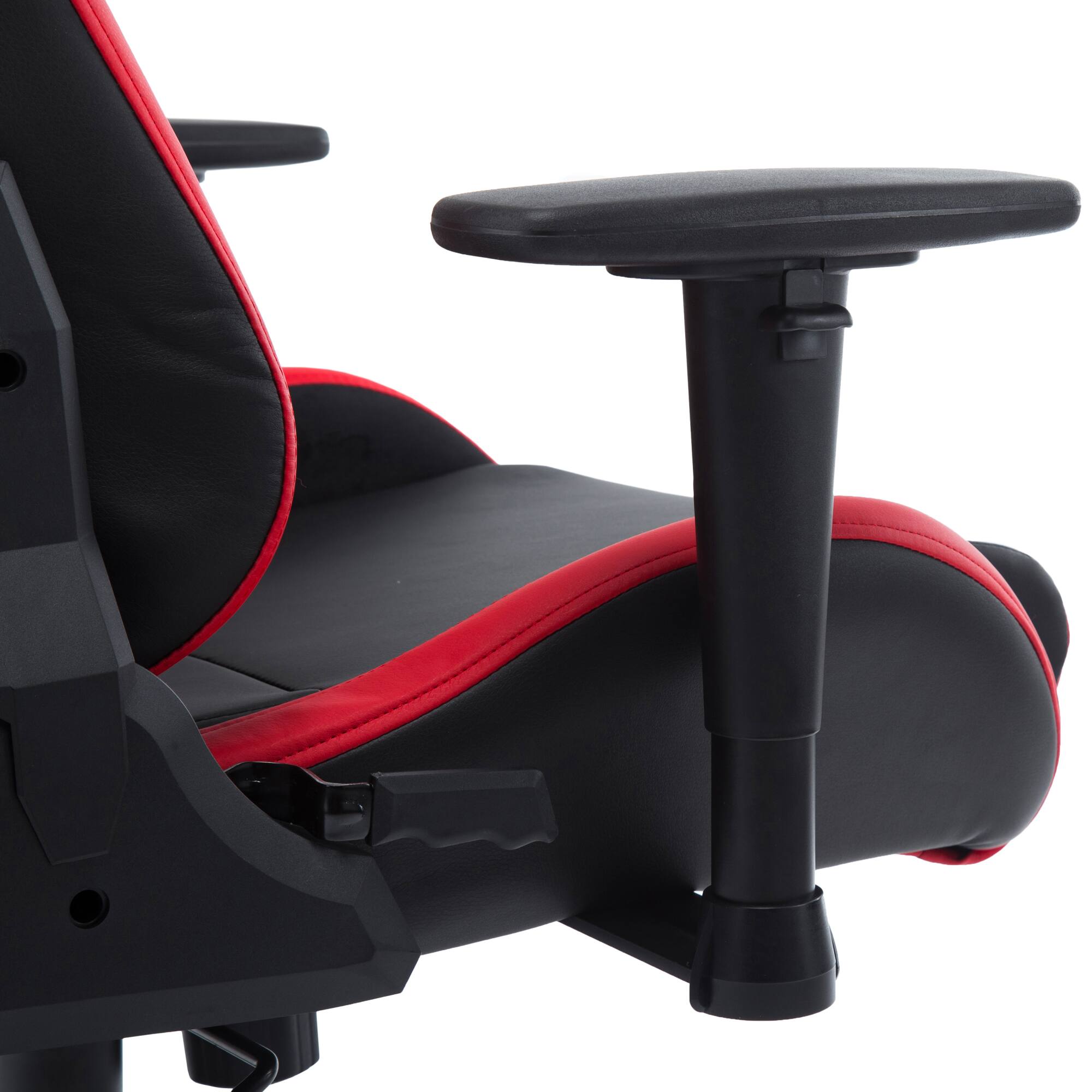 Alt View 1. GOODSILO - Premium High-Back Gaming Chair with Adjustable Features and Ergonomic Support - Red.