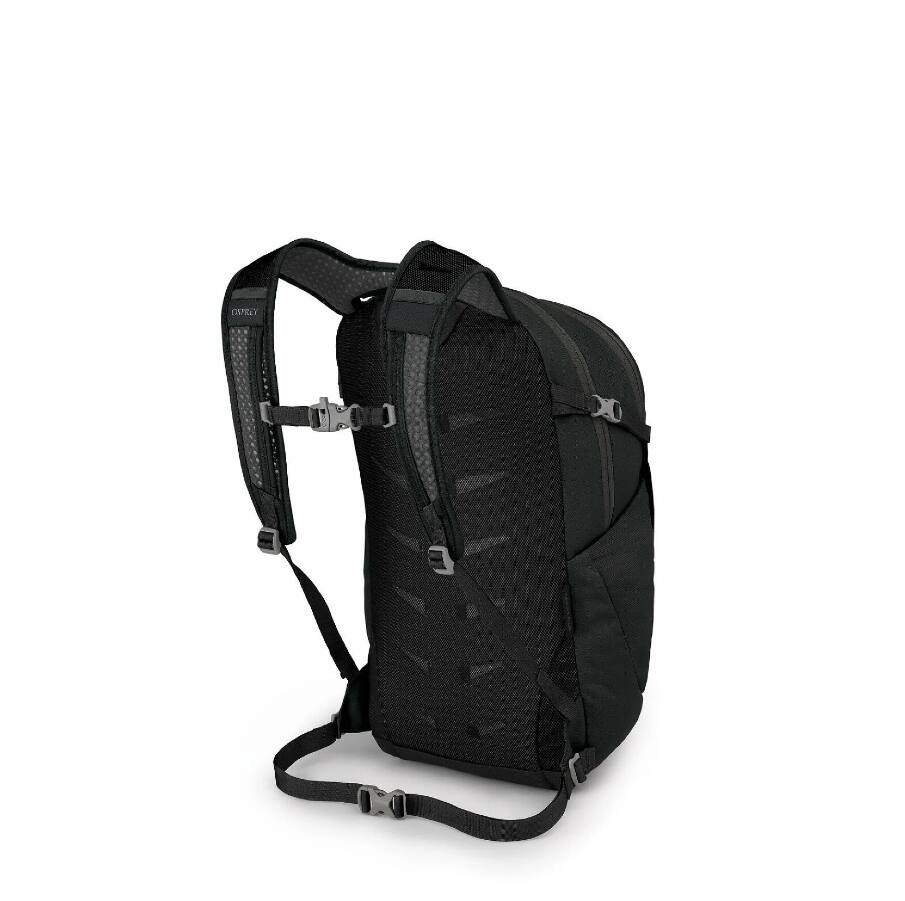 Angle. Osprey - Osprey Backpack Plus Silver Lining/ Black 20L - Black.