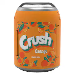 Orange Crush - 6-Can Portable Mini Fridge