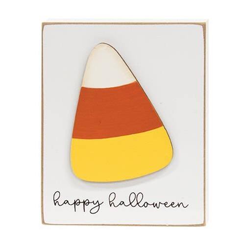 BreeBe - *Happy Halloween Candy Corn Block - Multicolor