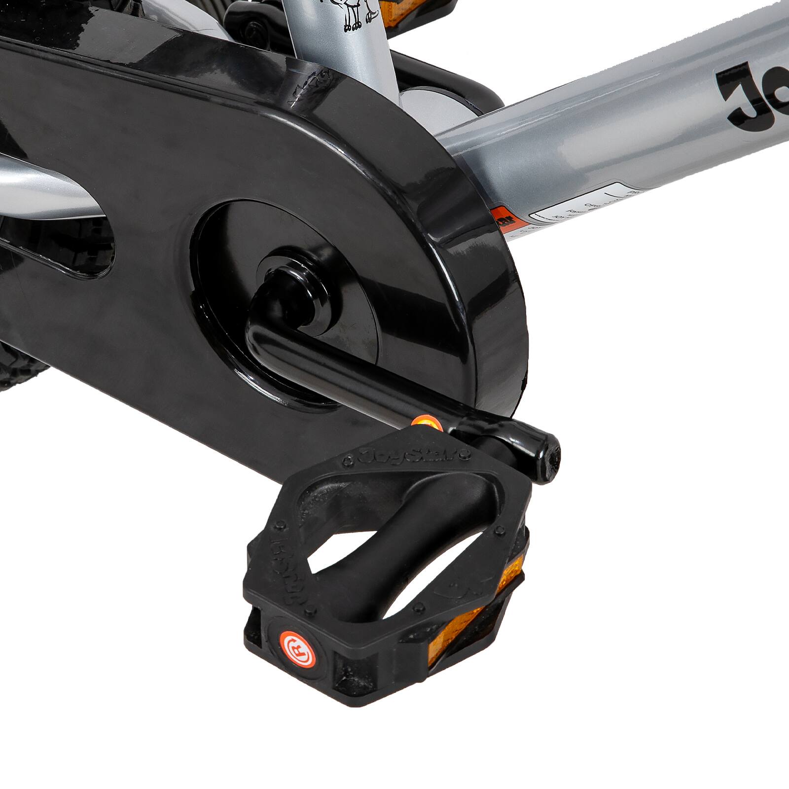 Alt View 5. JOYSTAR - JOYSTAR Totem 12 Inch Kids Bike with Training Wheels, Children's Bike for 2-4 Years Old Boys Girls, Silver - Silver.