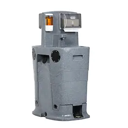 Koolmore - 26.4 Gallon Double Mobile Hand Wash Station with Soap and Paper Towel Dispensers - Gray