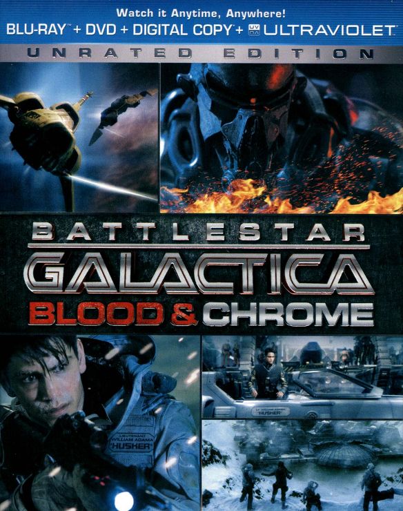 Battlestar Galactica: Blood &amp; Chrome [2 Discs] [Blu-ray/DVD] [2013]