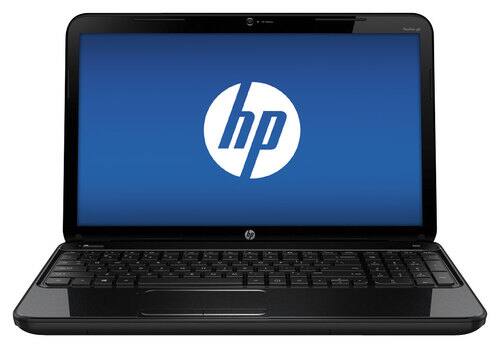 Front Standard. HP - Pavilion 15.6" Laptop - 4GB Memory - 750GB Hard Drive - Black.