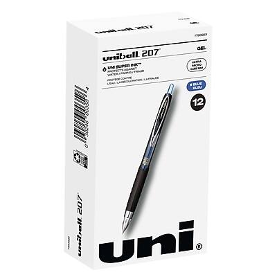 uni-ball 207 SUPER INK
GEL
UNI SUPER INK
WATERPROOF / RESISTANT / FABULOUS
12
uni-ball 207
uni