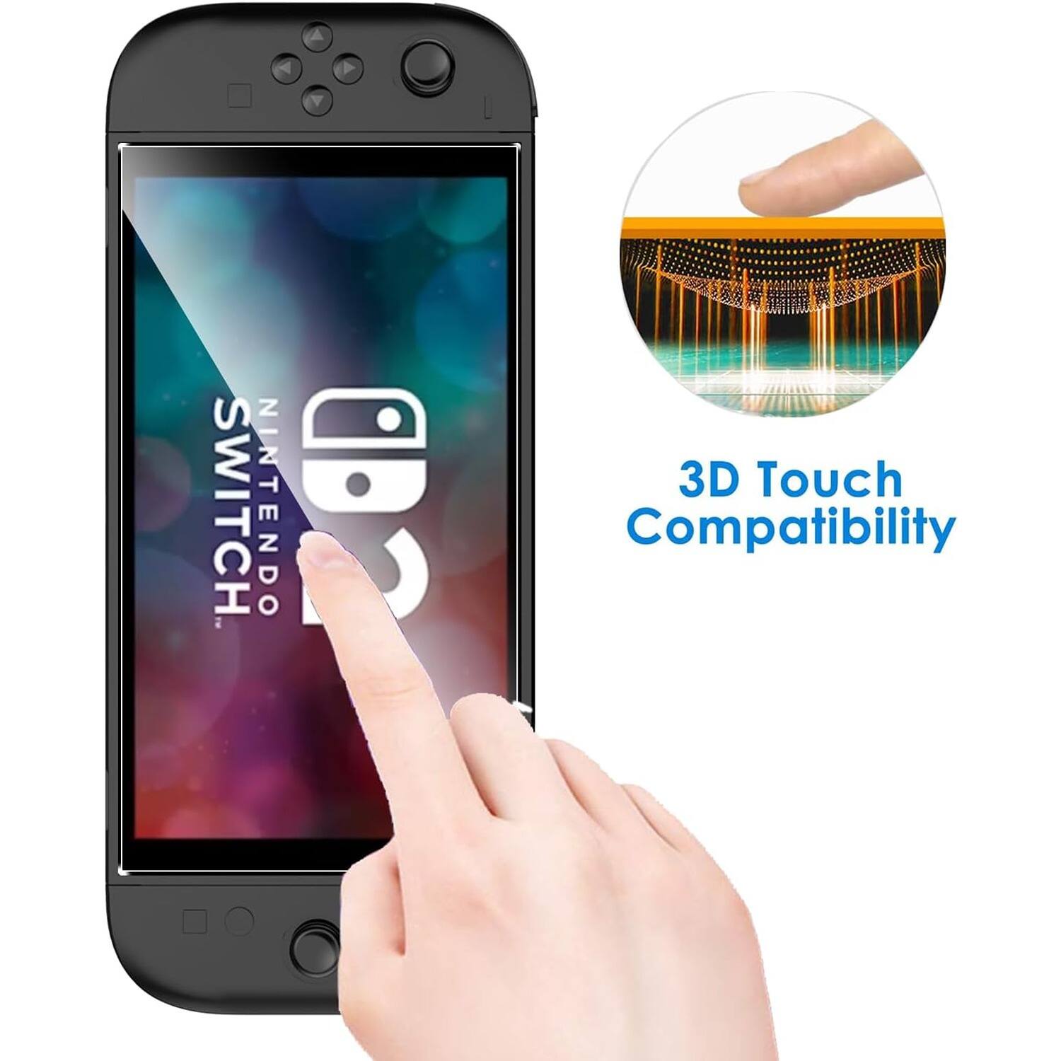 SWITCH  
NINTENDO  

3D Touch Compatibility