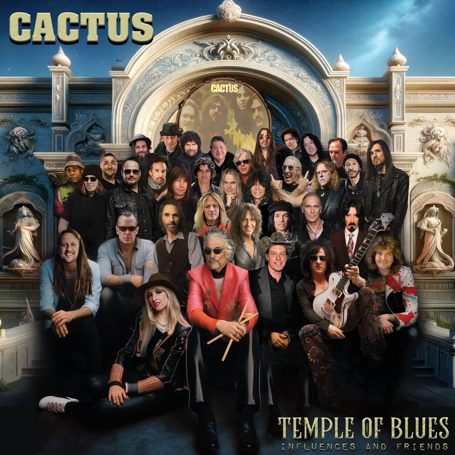Cactus - Temple Of Blues - Influences & Friends   - COMPACT DISCS [CD]