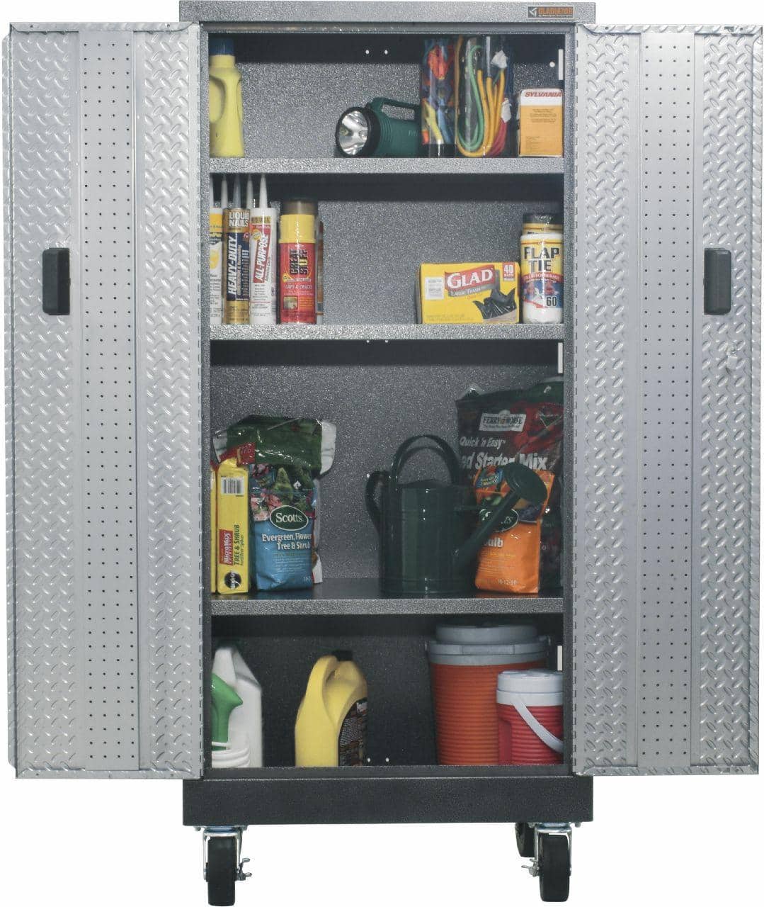 Alt View 11. Gladiator - Premier Series Tall GearBox - Silver Tread.