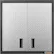 Front. Gladiator - Premier Series 30" Wall GearBox - Silver Tread.
