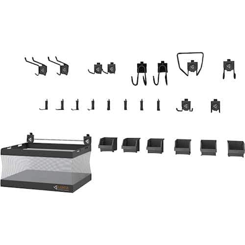 Gladiator - Accessory Starter Kit Deluxe - Hammered Graphite - Larger Front