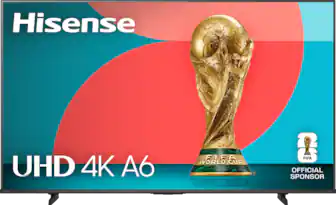 Hisense UHD 4K A6
FIFA WORLD CUP™
OFFICIAL SPONSOR
