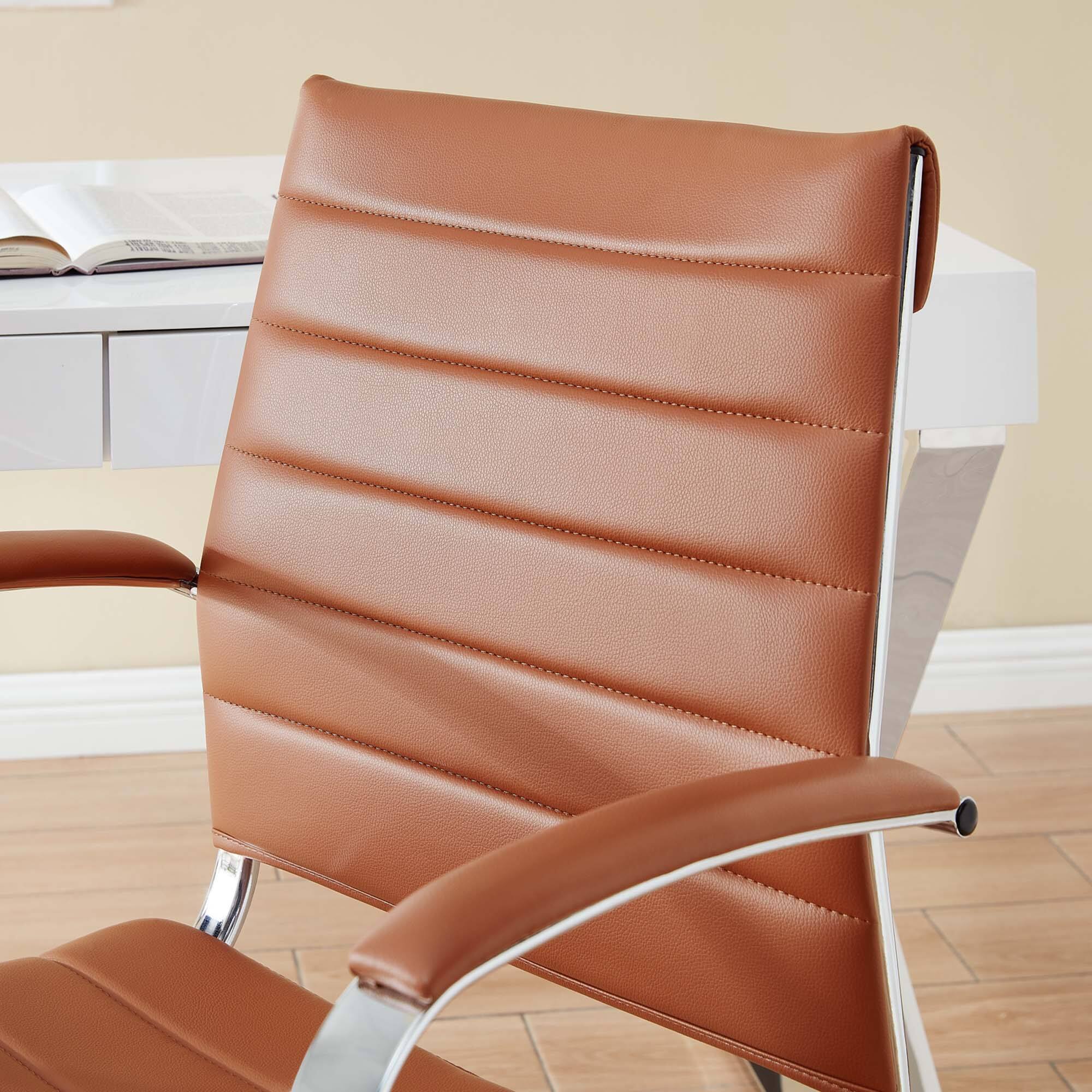 Alt View 6. Modway - Jive Mid Back Office Chair by Modway - Brown.