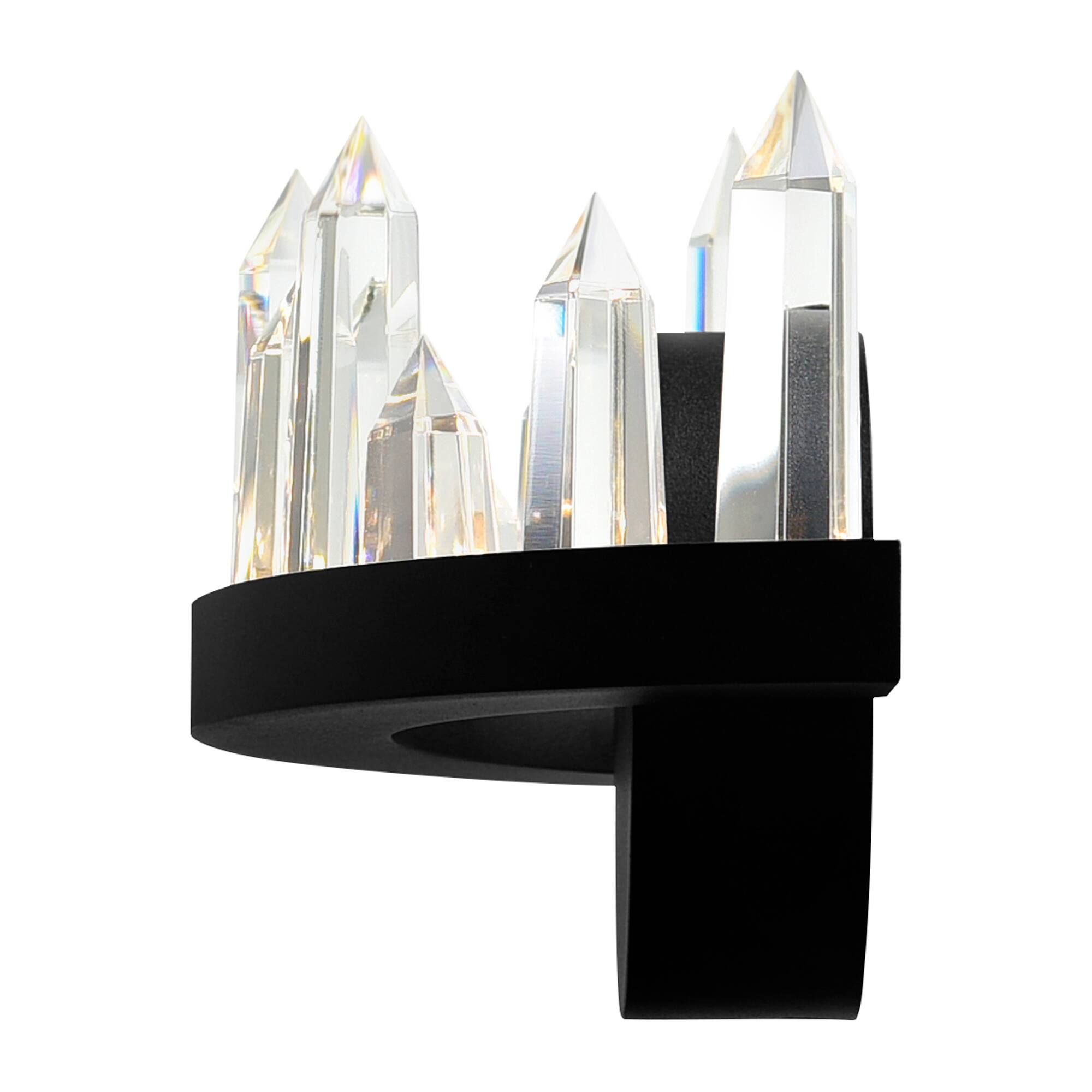 Alt View 1. CWI Lighting - Juliette LED Wall Sconce With Black Finish - Black.