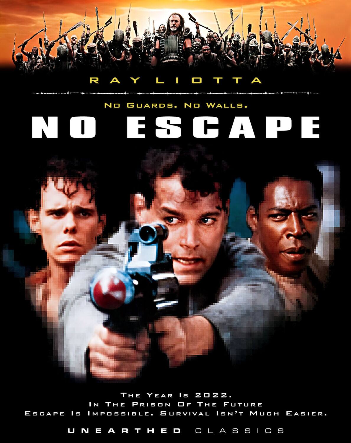 Front. No Escape (aka Escape From Absolom)   - BLU-RAY.