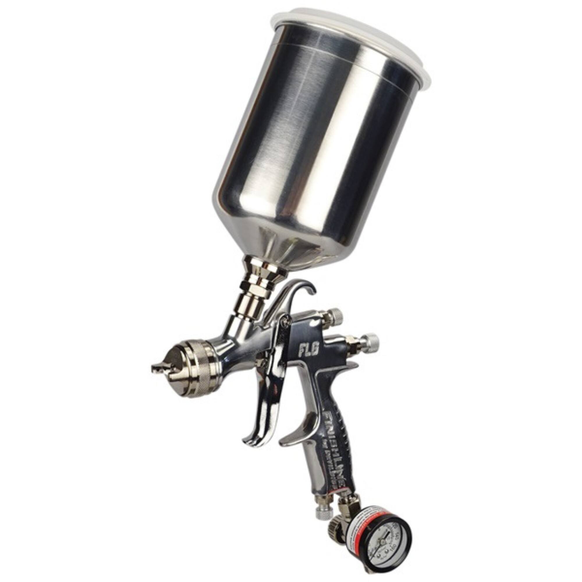 Front. Devilbiss - Devilbiss 905163 FLG is a Low-Cost General-Purpose Spray Gun, Silver - Silver.