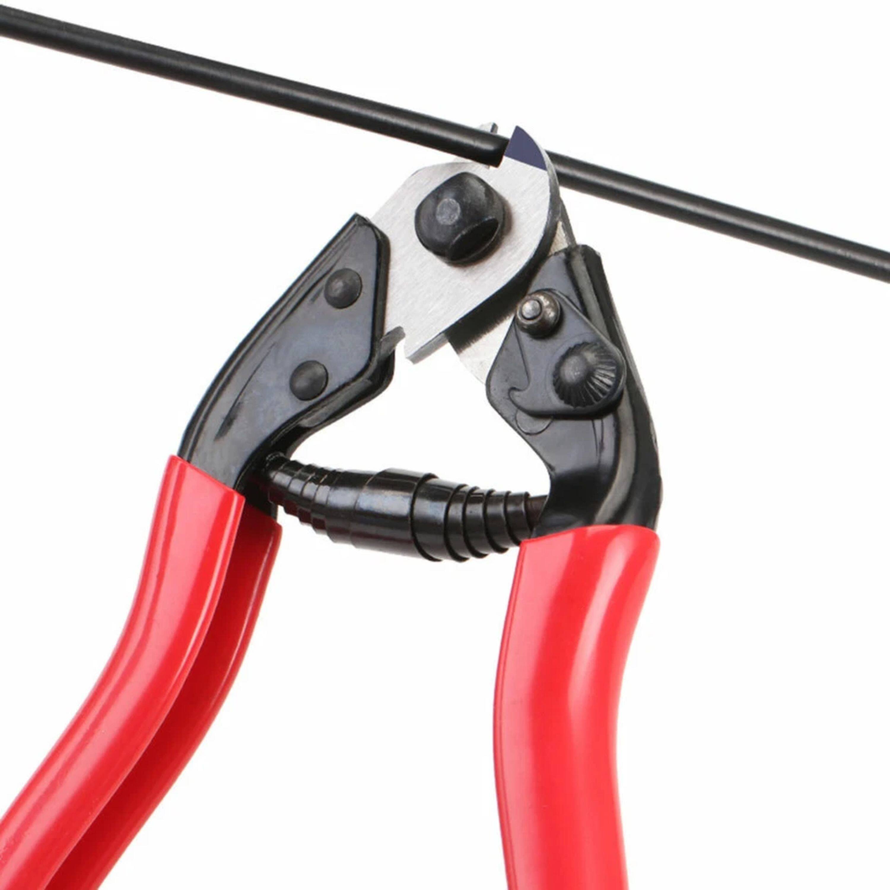 Angle. Kitcheniva - Heavy Duty Bike Cable Cutter For Steel Brake & Shift Housing.