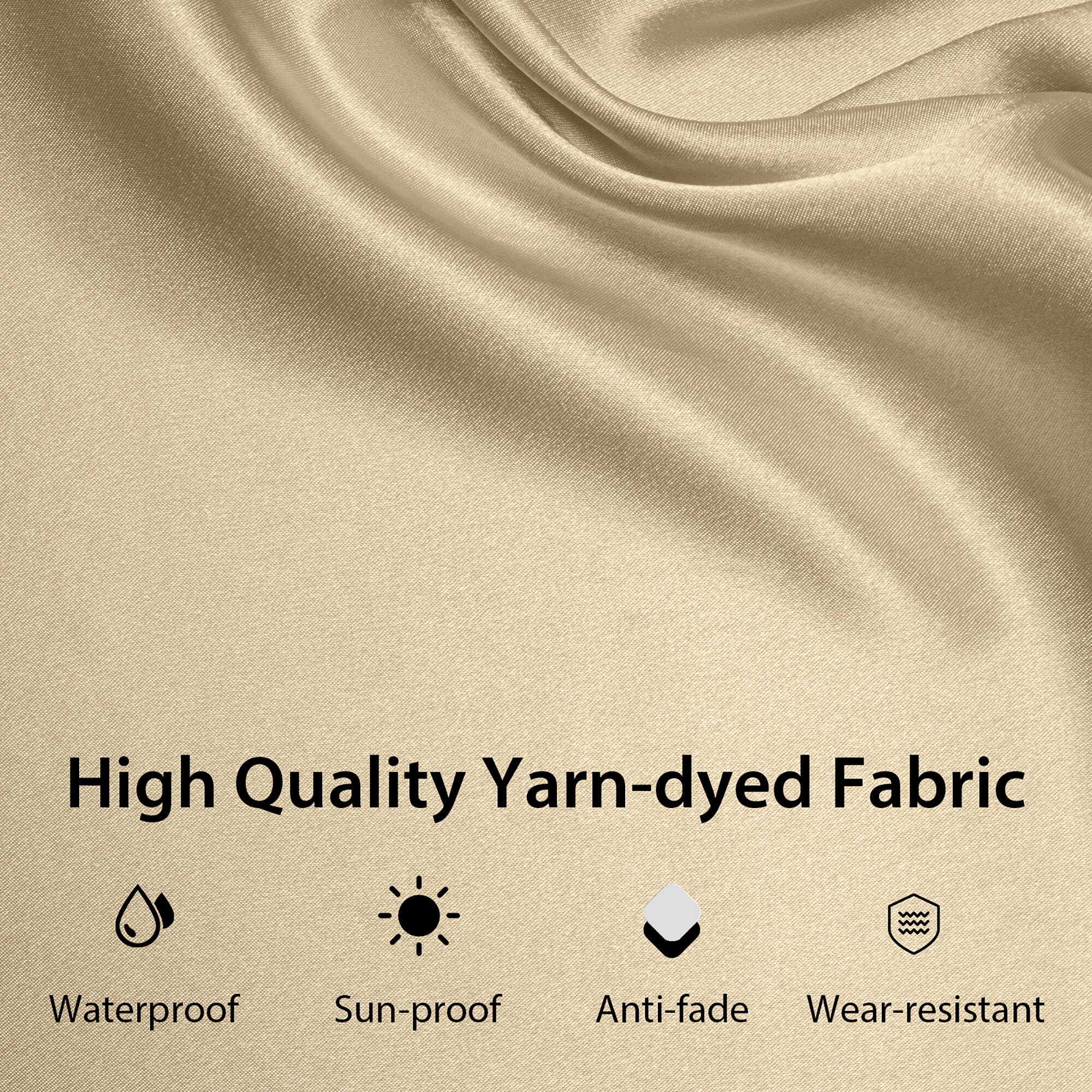 High Quality Yarn-dyed Fabric

- Waterproof
- Sun-proof
- Anti-fade
- Wear-resistant