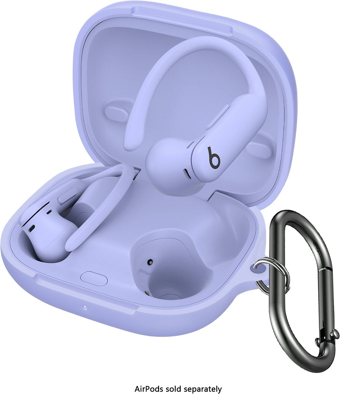 "AirPods sold separately."