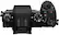 Top. Panasonic - LUMIX G7 Mirrorless 4K Photo Digital Camera Body with 14-42mm f3.5-5.6 II Lens - DMC-G7KK - Black.