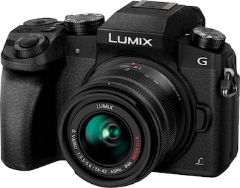 Panasonic LUMIX G7 Mirrorless 4K Photo Digital Camera Body with 14 Panasonic LUMIX G7 Mirrorless 4K Photo Digital Camera Body with 14