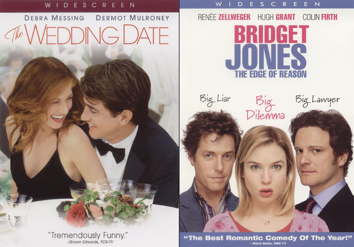 Bridget Jones The Edge of Reason dvd Movie Renee Zellweger Collin Firth  Comedy