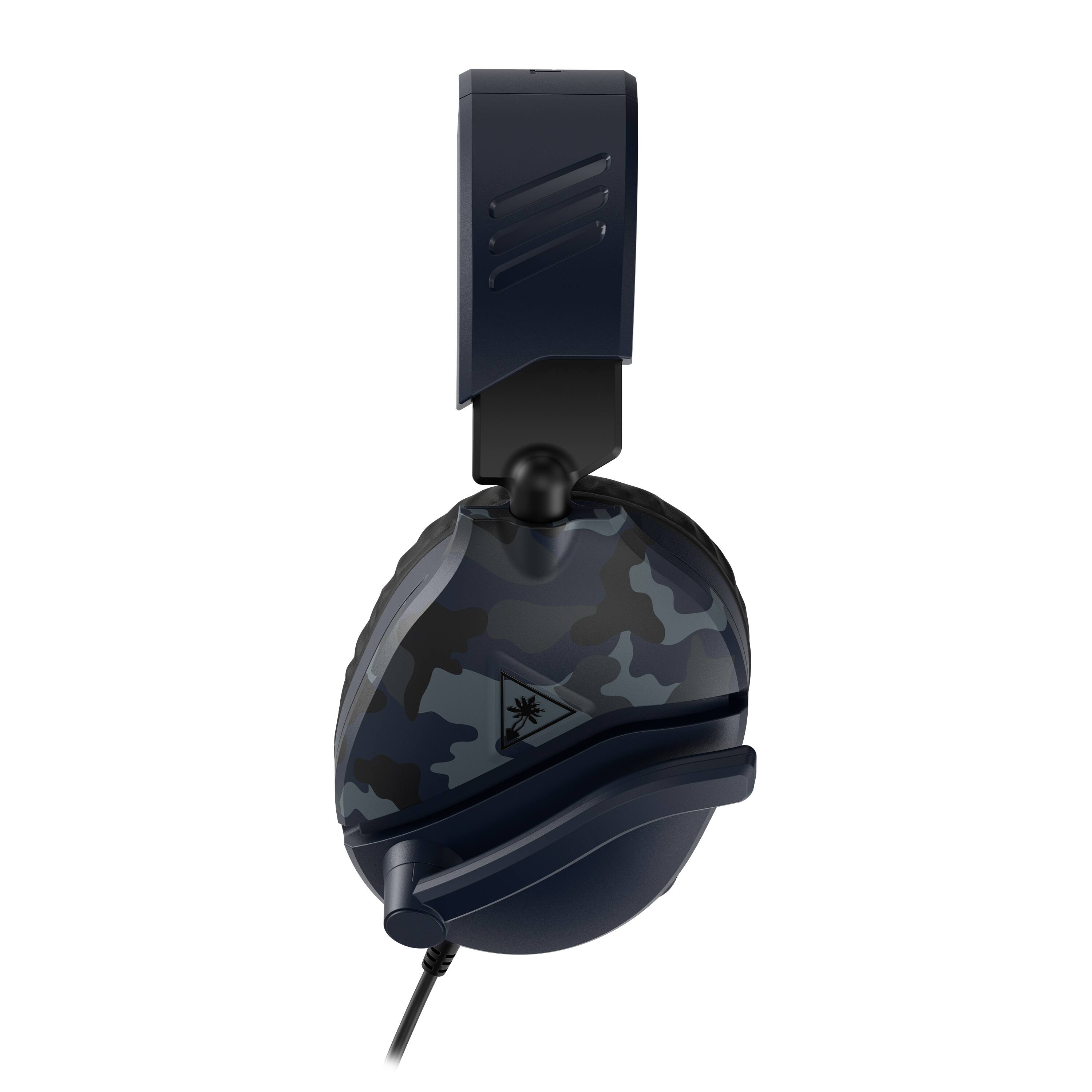 Back. Turtle Beach - Recon 70 Multiplatform Gaming Headset - Blue Camo.