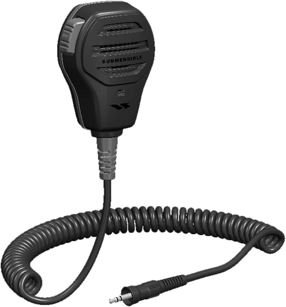 Standard Horizon - Submersible Speaker Microphone - Black